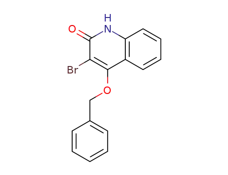 4- (벤질 옥시) -3- 브로 모 퀴놀린 -2 (1H)-온