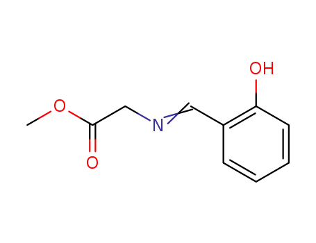 Glycine, N-[(2-hydroxyphenyl)methylene]-, methyl ester