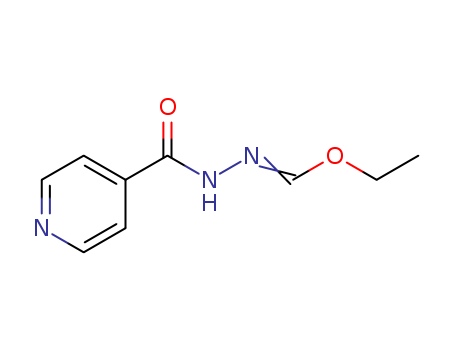 N-(ethoxymethylideneamino)pyridine-4-carboxamide cas  5459-11-0