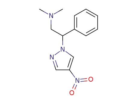 N,N-dimethyl-2-(4-nitro-1H- pyrazol-1-yl)-2-phenylethan-1-amine