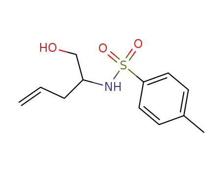 Benzenesulfonamide, N-[1-(hydroxymethyl)-3-butenyl]-4-methyl-