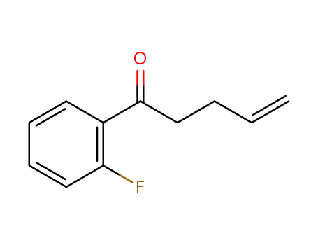 Molecular Structure of 1338961-41-3 (1-(2-fluorophenyl)pent-4-en-1-one)