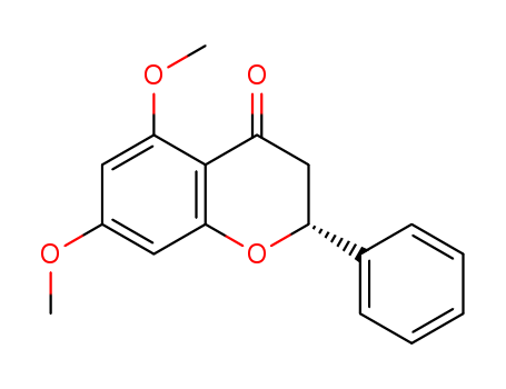 (2R)-2,3-Dihydro-5,7-dimethoxy-2-phenyl-4H-1-benzopyran-4-one
