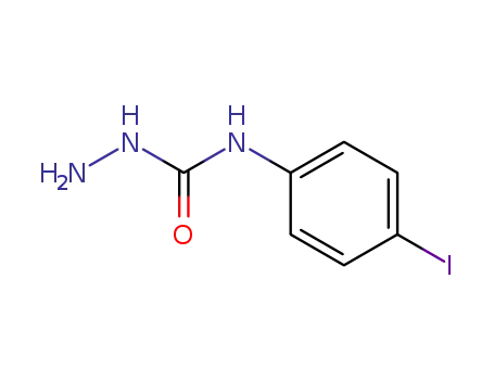 Molecular Structure of 73469-90-6 (N-(4-Iodophenyl)hydrazinecarboxamide)