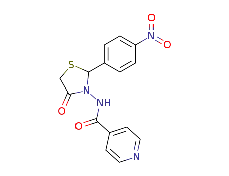 N-[2-(4-nitrophenyl)-4-oxo-1,3-thiazolidin-3-yl]pyridine-4-carboxamide
