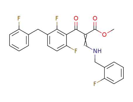 C<sub>25</sub>H<sub>19</sub>F<sub>4</sub>NO<sub>3</sub>
