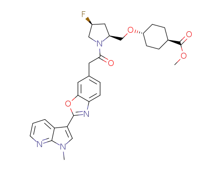 Molecular Structure of 441715-88-4 (C<sub>30</sub>H<sub>33</sub>FN<sub>4</sub>O<sub>5</sub>)