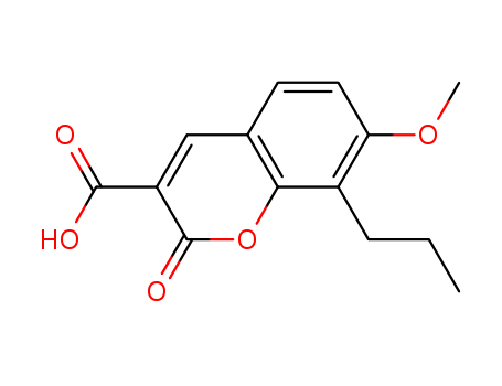 7-methoxy-2-oxo-8-propyl-2H-chromene-3-carboxylic acid