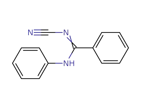 N'-cyano-N-phenylbenzenecarboximidamide
