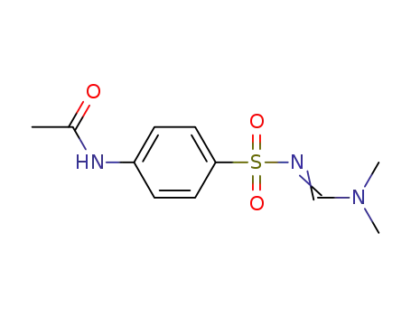 Molecular Structure of 1344029-99-7 (N-[4-({[(dimethylamino)methylidene]amino}sulfonyl)phenyl]acetamide)