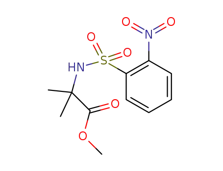 methyl-2-methyl-2-(2-nitrophenylsulfonamido) propanoate
