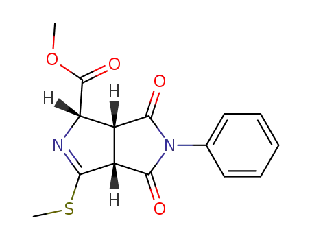 methyl 3-(methylthio)-4,6-dioxo-5-phenyl-1,3a,4,5,6,6a-hexahydropyrrolo[3,4-c]pyrrole-1-carboxylate