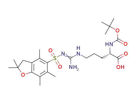 N-Boc-N'-(2,2,4,6,7-pentamethyldihydrobenzofuran-5-sufonyl)-L-arginine