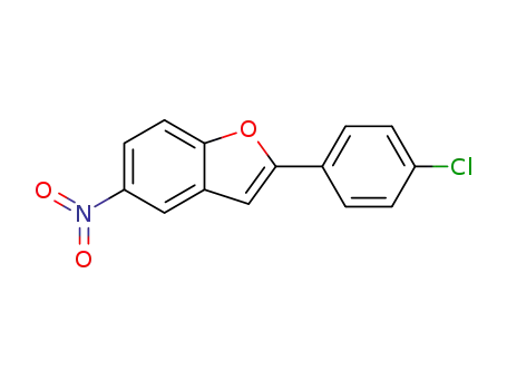 Benzofuran, 2-(4-chlorophenyl)-5-nitro-