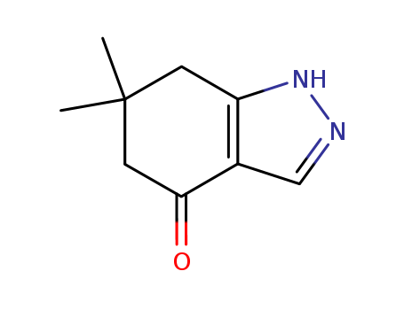 6,6-Dimethyl-1,5,6,7-tetrahydro-indazol-4-one
