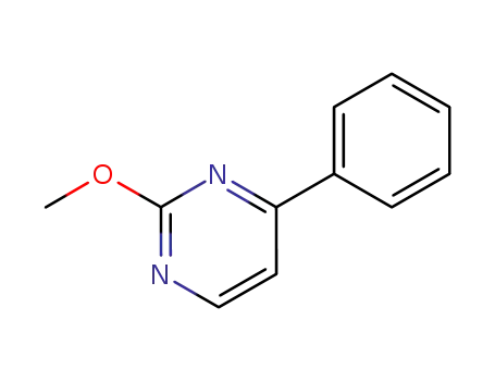 Molecular Structure of 78009-15-1 (2-methoxy-6-phenylpyrimidine)