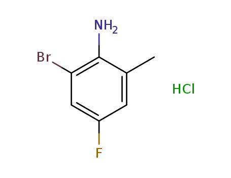 2-bromo-4-fluoro-6-methylaniline hydrochloride