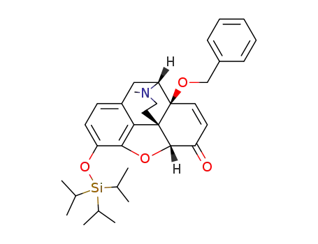 14-benzyloxy-3-O-(triisopropyl)silylmorphinone
