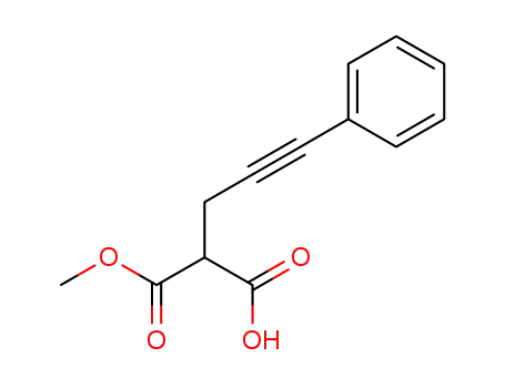 2-(3-phenyl-2-propynyl)malonic acid monomethyl ester