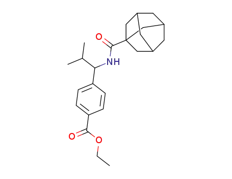 ethyl 4-{1-[(adamantan-1-ylcarbonyl)amino]-2-methylpropyl}benzoate