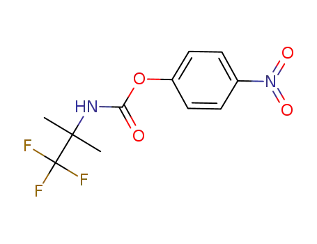 4-nitrophenyl 1,1,1-trifluoro-2-methylpropan-2-ylcarbamate