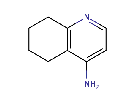 Molecular Structure of 14807-39-7 (4-Quinolinamine, 5,6,7,8-tetrahydro-)