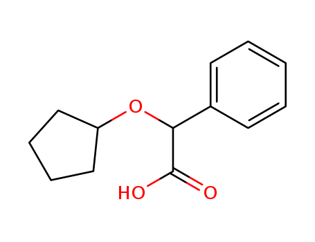 2-(Cyclopentyloxy)-2-phenylacetic acid, sodium salt