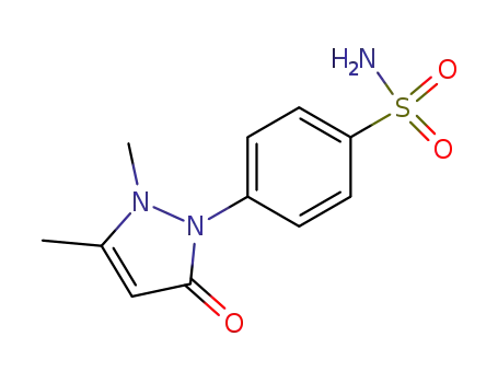 4-(2,3-dimethyl-5-oxo-2,5-dihydro-1H-pyrazol-1-yl)benzenesulfonamide