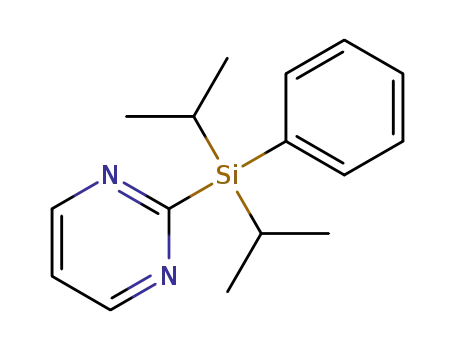 2-(diisopropyl(phenyl)silyl)pyrimidine
