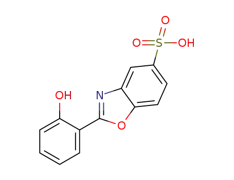 Molecular Structure of 1276122-50-9 (2-(2-hydroxyphenyl)benzo[d]oxazole-5-sulfonic acid)