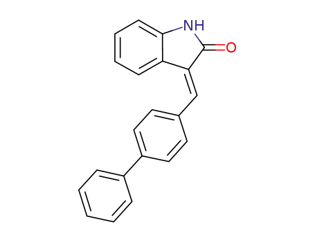 (3E)-3-(1,1'-biphenyl-4-ylmethylen)-1,3-dihydro-2H-indol-2-one