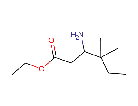 ethyl 3-amino-4,4-dimethylhexanoate