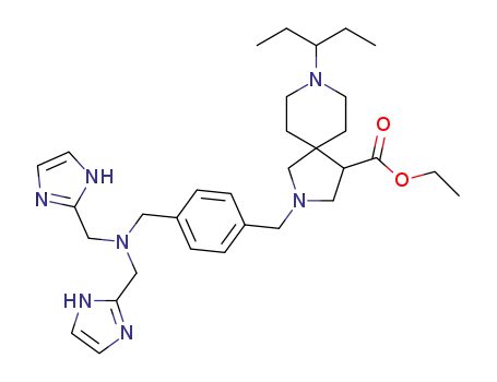 C<sub>32</sub>H<sub>47</sub>N<sub>7</sub>O<sub>2</sub>