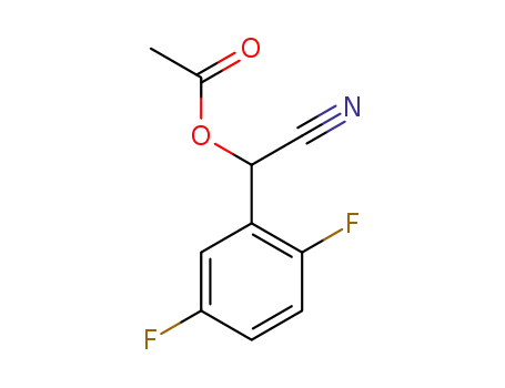acetoxy-2,5-difluorophenylacetonitrile