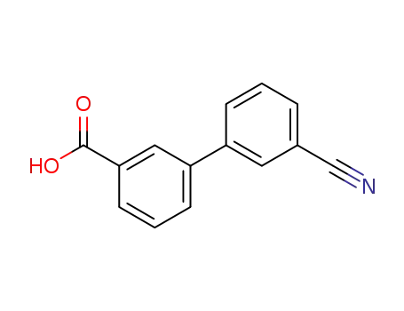 Molecular Structure of 253678-93-2 (3-(3-Cyanophenyl)benzoic acid)