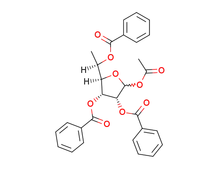 1-O-Acetyl-2,3,5-tri-O-benzoyl-6-deoxy-β-D-allofuranose