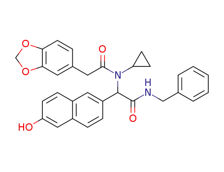 Molecular Structure of 1364814-32-3 (C<sub>31</sub>H<sub>28</sub>N<sub>2</sub>O<sub>5</sub>)