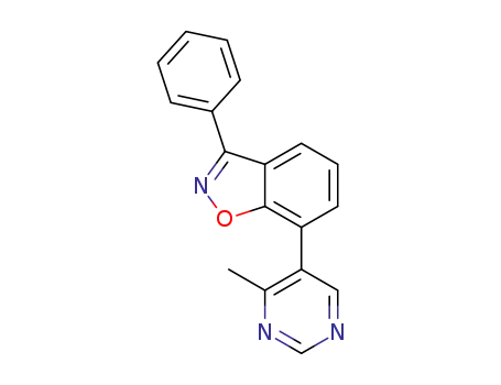 7-(4-methylpyrimidin-5-yl)-3-phenylbenzo[d]isoxazole