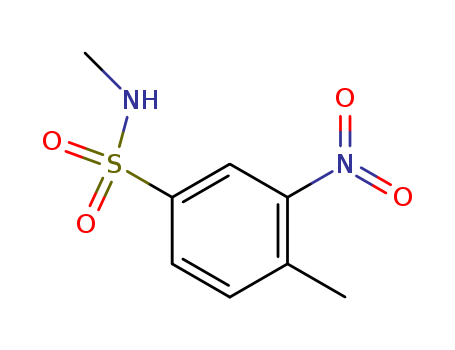 Benzenesulfonamide, N,4-dimethyl-3-nitro-
