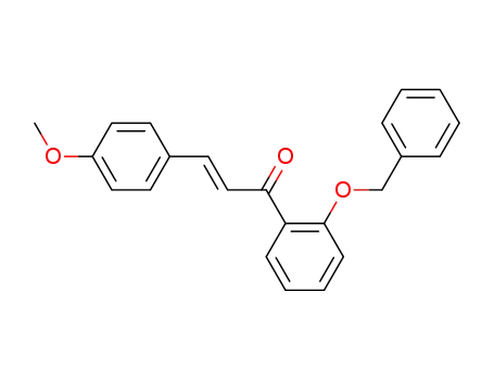 (E)-1-(2-(benzyloxy)phenyl)-3-(4-methoxyphenyl)prop-2-en-1-one