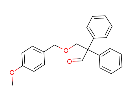 3-((4-methoxybenzyl)oxy)-2,2,-diphenylpropanal