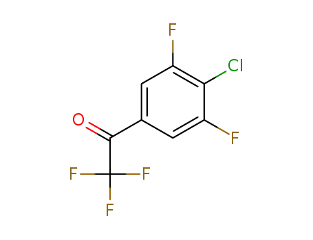1-(4-chloro-3,5-difluorophenyl)-2,2,2-trifluoroethanone