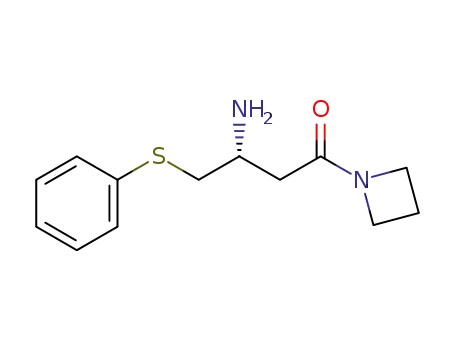 (R)-3-amino-1-(azetidin-1-yl)-4-(phenylthio)butan-1-one