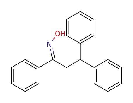 1,3,3-triphenylpropan-1-one oxime