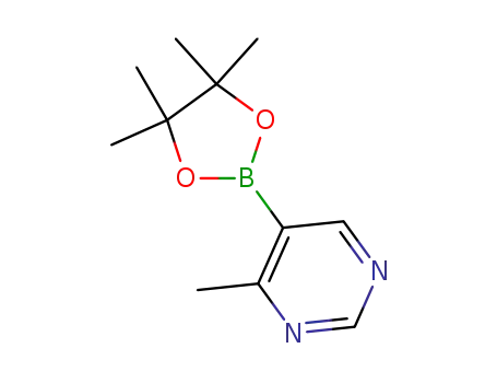 4-methyl-5-(4,4,5,5-tetramethyl-1,3,2-dioxaborolan-2-yl)pyrimidine