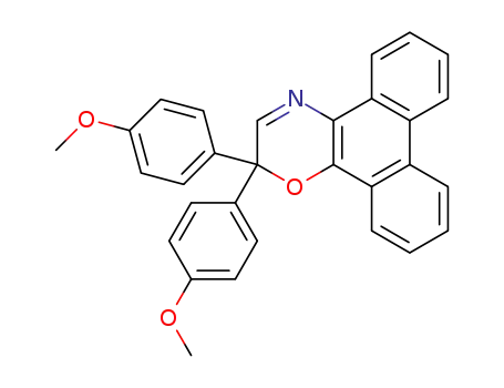2,2-di-(p-methoxyphenyl)-phenanthro-(9,10)-[2H]-[1,4]-oxazine