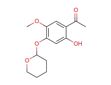 1-(2-hydroxy-5-methoxy-4-(tetrahydro-2H-pyran-2-yloxy)phenyl)ethanone