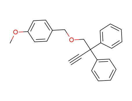 4-((4-methoxybenzyl)oxy)-3,3-diphenylbut-1-yne