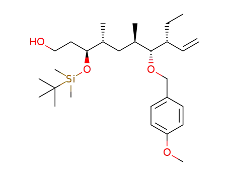 (3S,4R,6R,7R,8R)-3-(tert-butyldimethylsilyloxy)-8-ethyl-7-(4-methoxybenzyloxy)-4,6-dimethyldec-9-en-1-ol