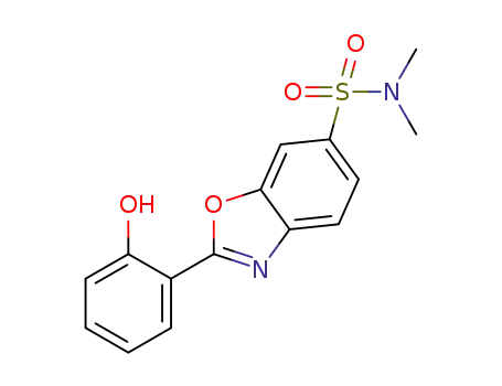 2-(2-hydroxyphenyl)-N,N-dimethylbenzo[d]oxazole-6-sulfonamide